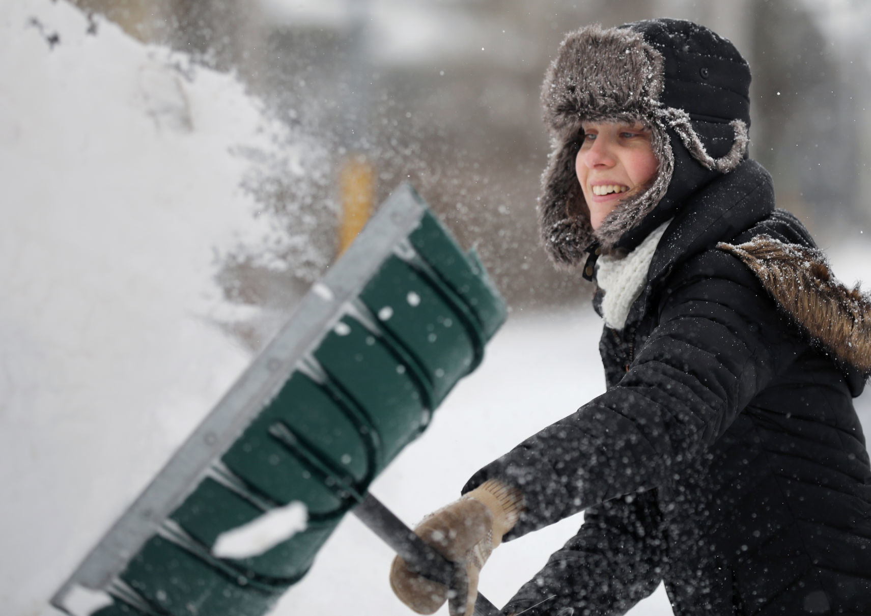 Winter storm hits Madison area